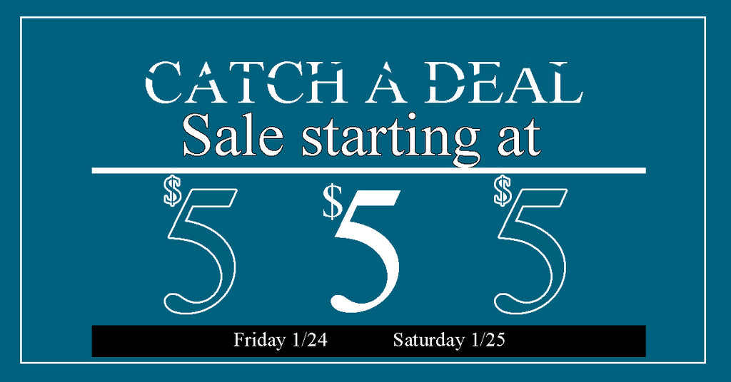 Catch It Sale Going on This Weekend in Devils Lake