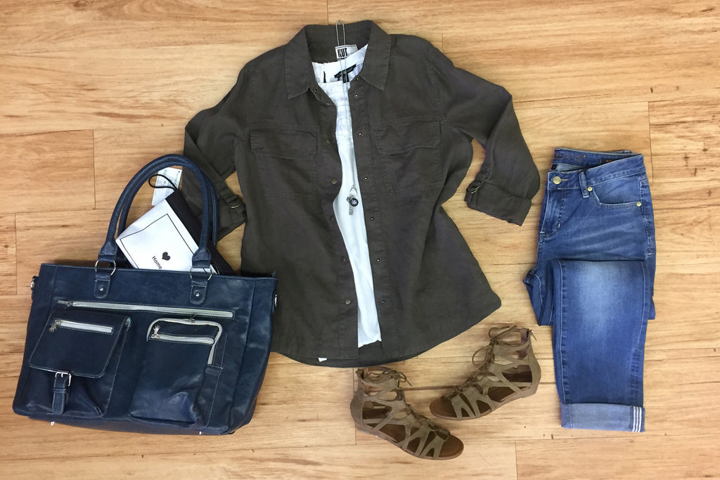 Outfits we are loving! A little boyfriend inspired style