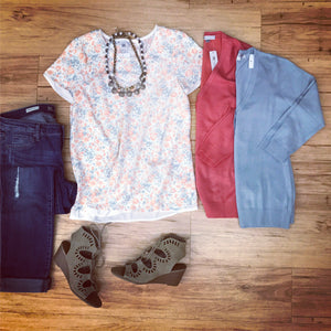 Outfits we are LOVING! Sweet floral