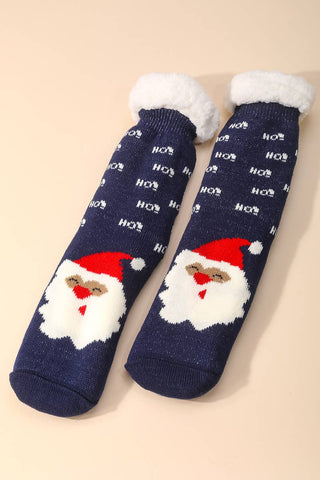 Santa Slipper Socks
