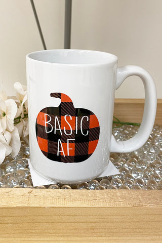 Basic AF Pumpkin Mug